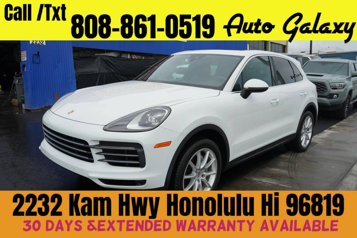 2019 Porsche Cayenne Cayenne — SUV — 58,016 mi — Honolulu, HI