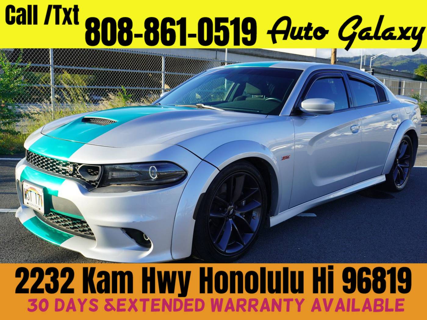 2019 Dodge Charger Scat Pack — Sedan — 88,921 mi — Honolulu, HI
