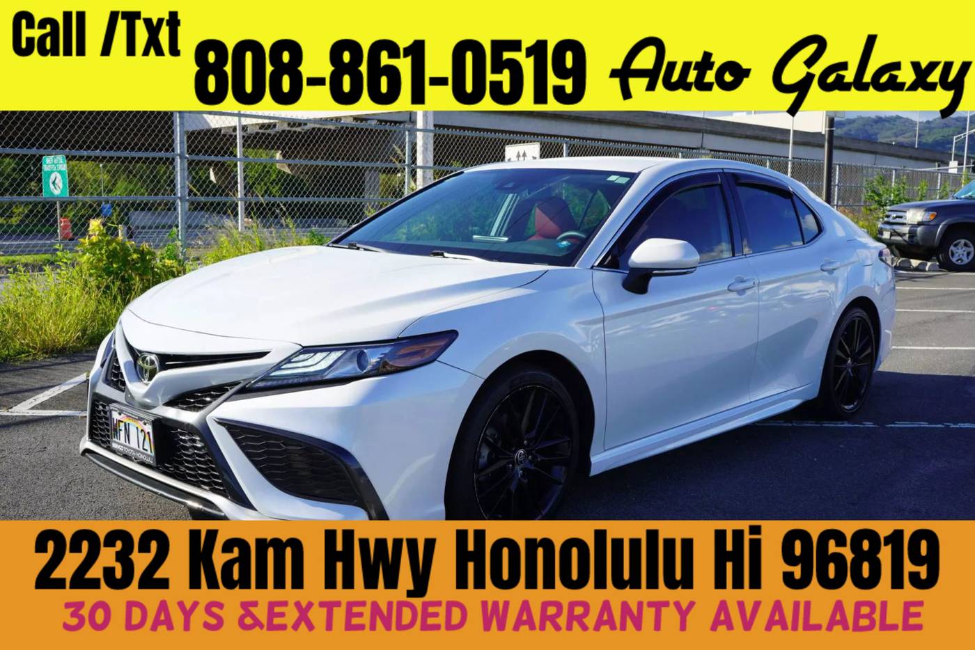 2021 Toyota Camry XSE — Sedan — 32,000 mi — Honolulu, HI