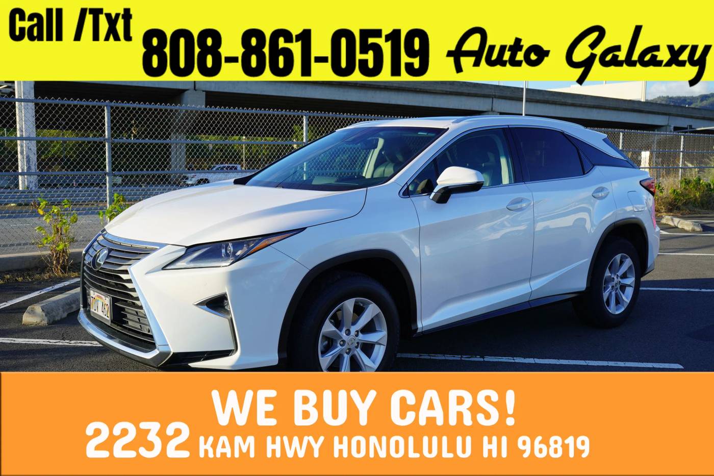 2017 Lexus RX RX 350 — SUV — 70,472 mi — Honolulu, HI