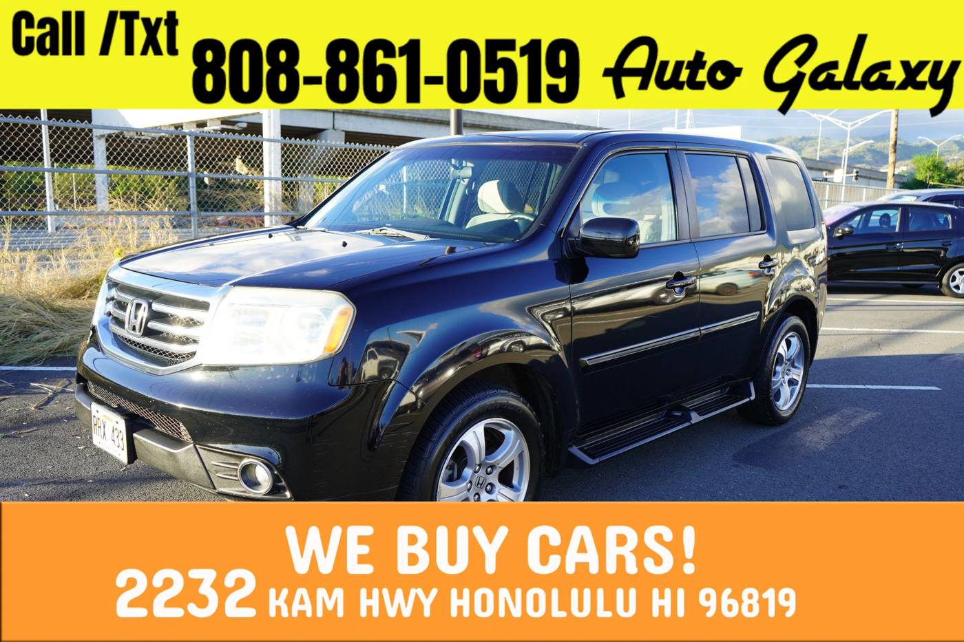 2012 Honda Pilot EX — SUV — 141,473 mi — Honolulu, HI
