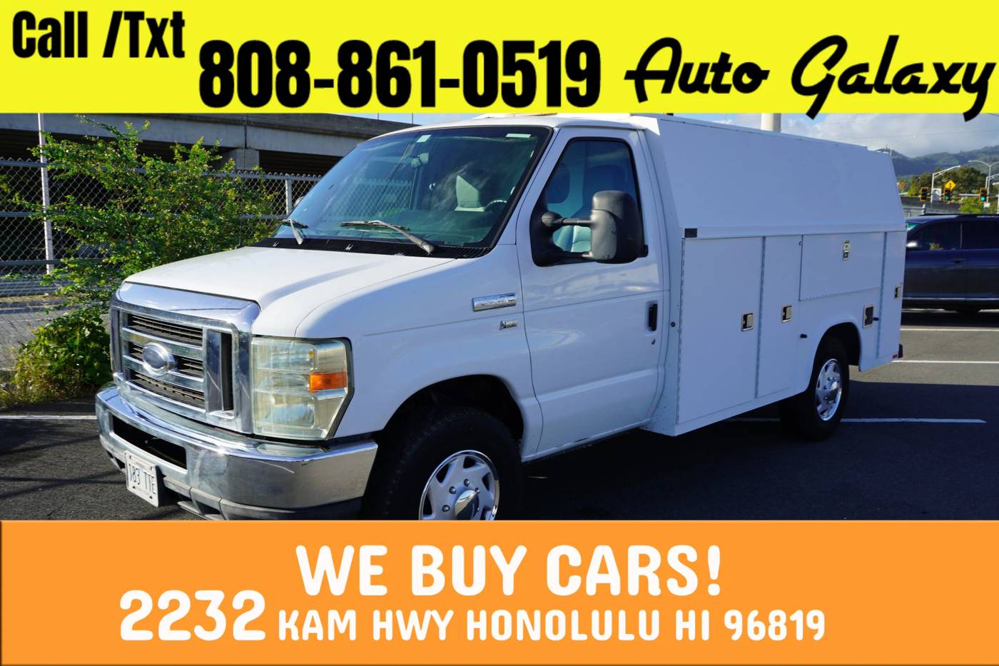 2009 Ford Econoline Commercial Cutaway E-350 — Chassis Cab Truck — 124,194 mi — Honolulu, HI