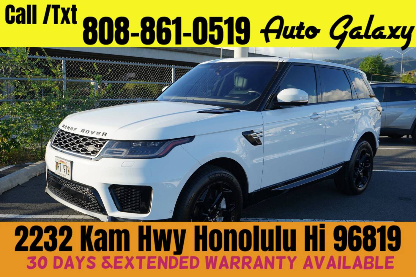 2018 Land Rover Range Rover Sport HSE — SUV — 79,072 mi — Honolulu, HI