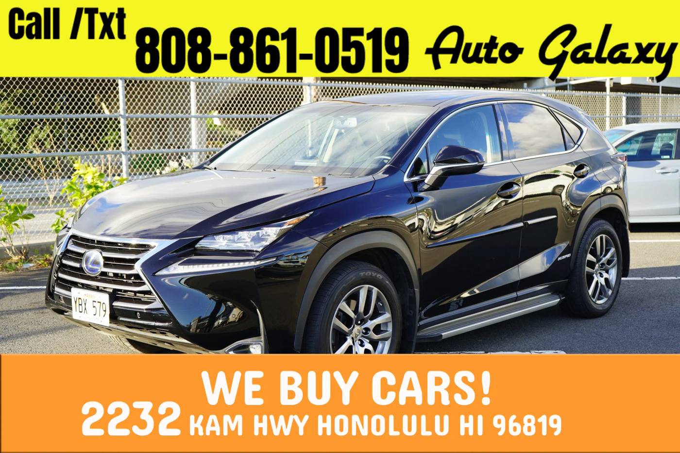 2015 Lexus NX NX 300h — SUV — 83,211 mi — Honolulu, HI