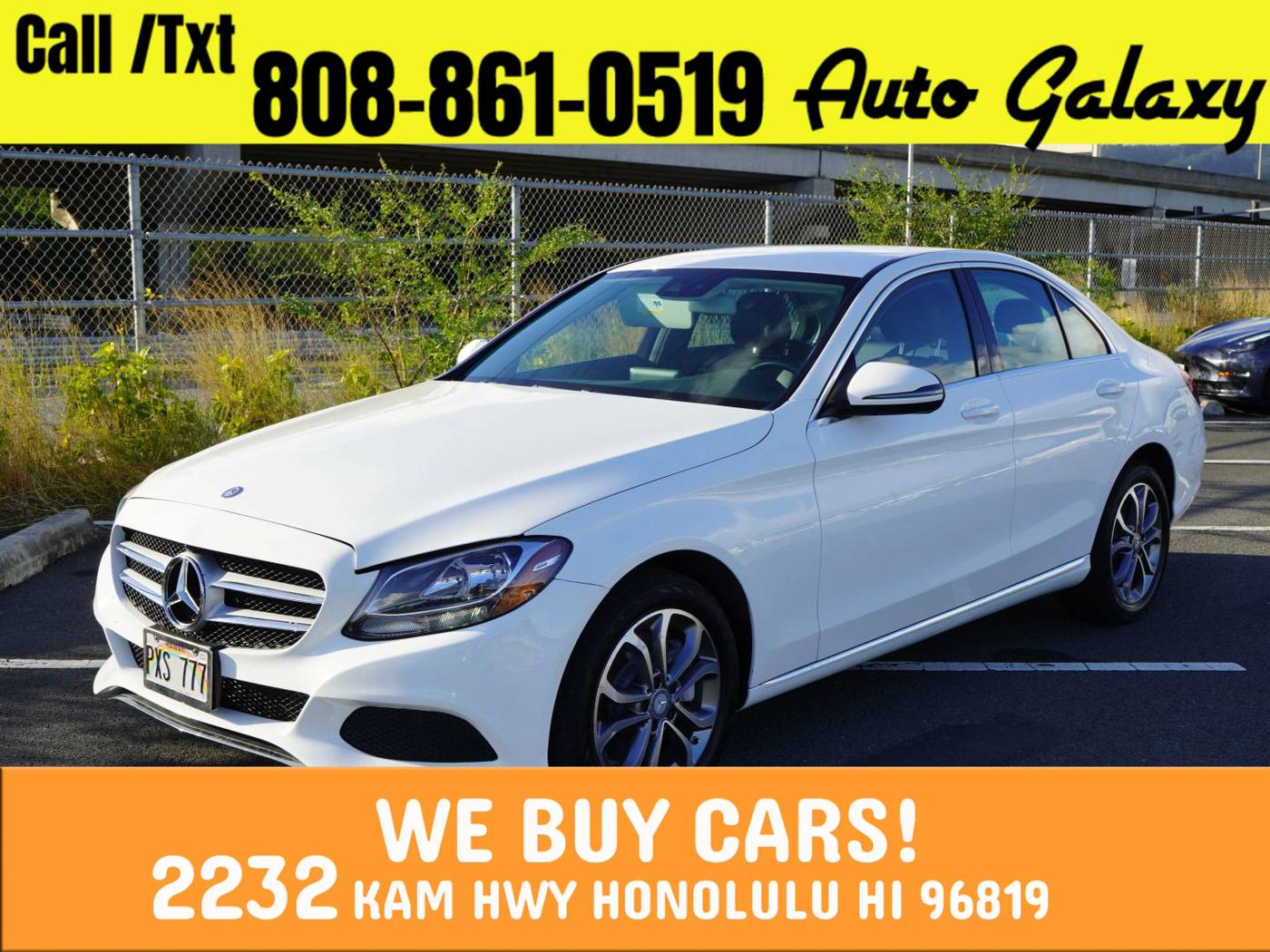 2016 Mercedes-Benz C-Class C 300 — Sedan — 45,405 mi — Honolulu, HI