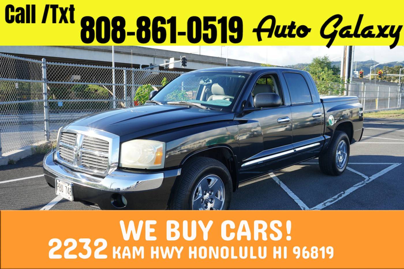 2005 Dodge Dakota Laramie — Pickup Truck — 56,531 mi — Honolulu, HI