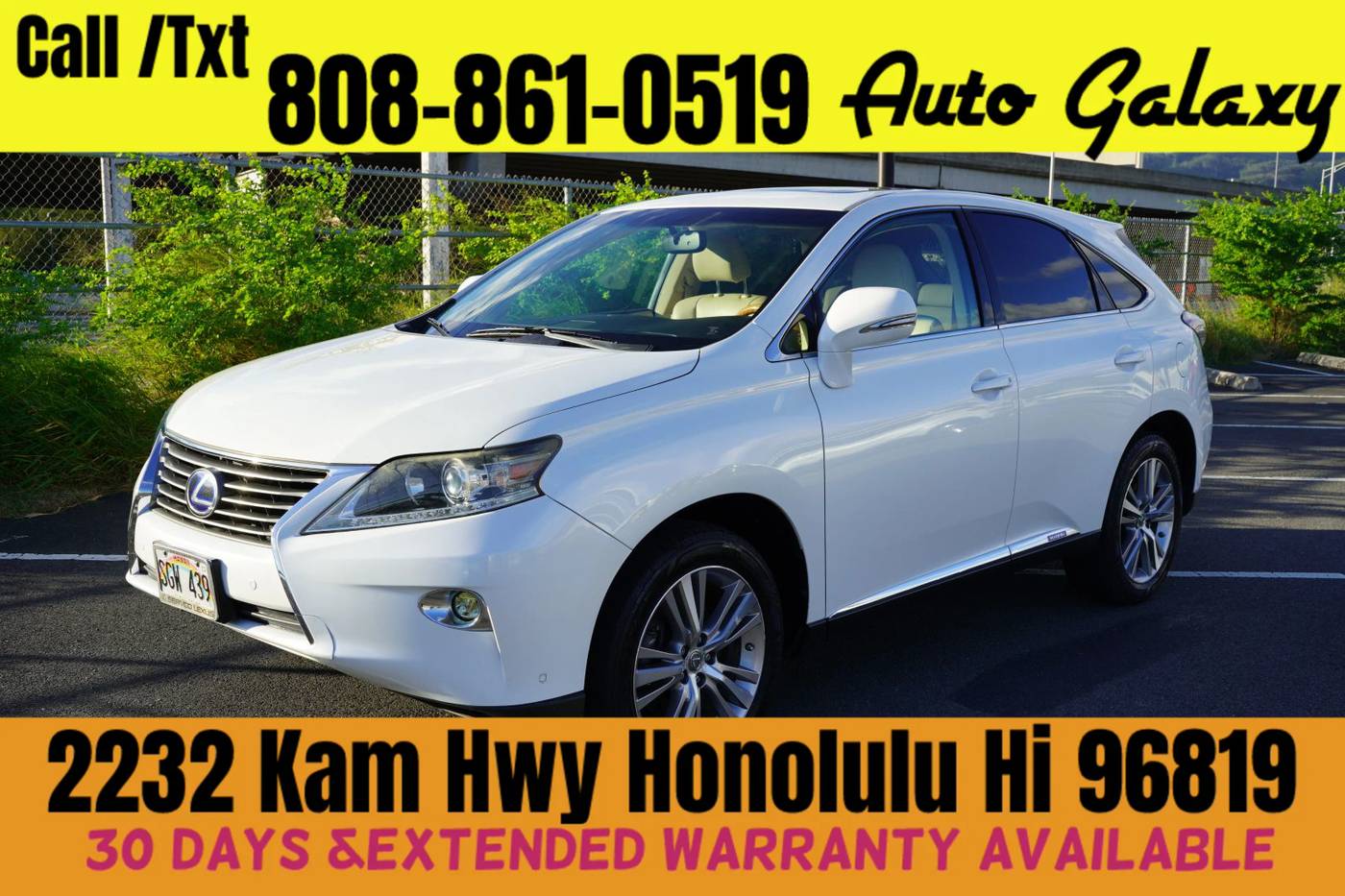 2015 Lexus RX RX 450h — SUV — 107,013 mi — Honolulu, HI
