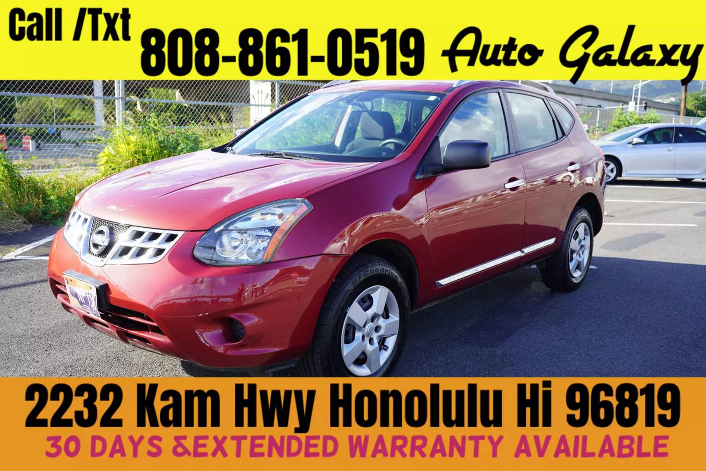 2015 Nissan Rogue Select S — SUV — 76,054 mi — Honolulu, HI