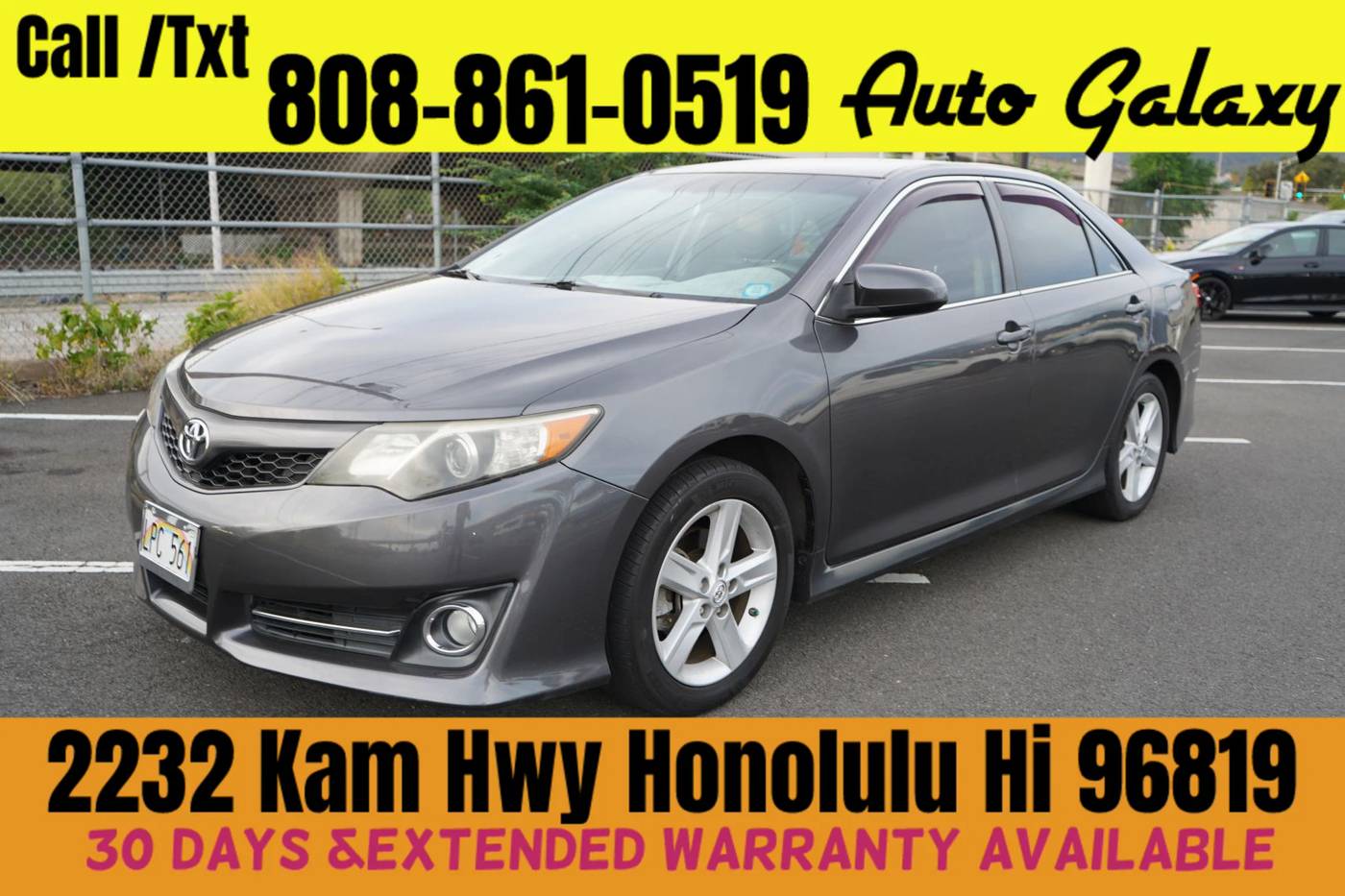 2014 Toyota Camry SE — Sedan — 44,040 mi — Honolulu, HI