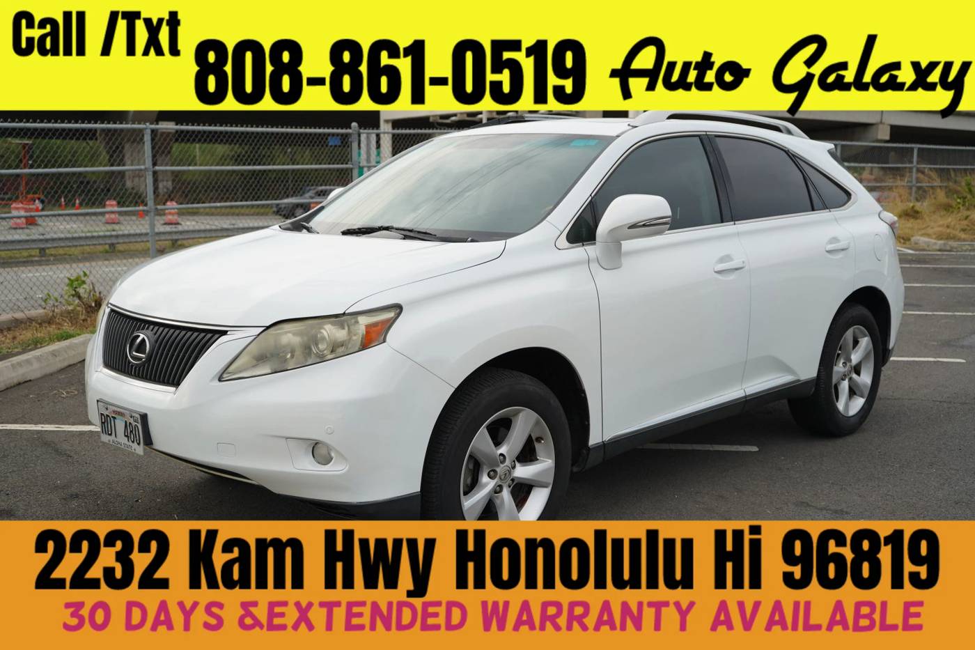 2010 Lexus RX RX 350 — SUV — 85,670 mi — Honolulu, HI