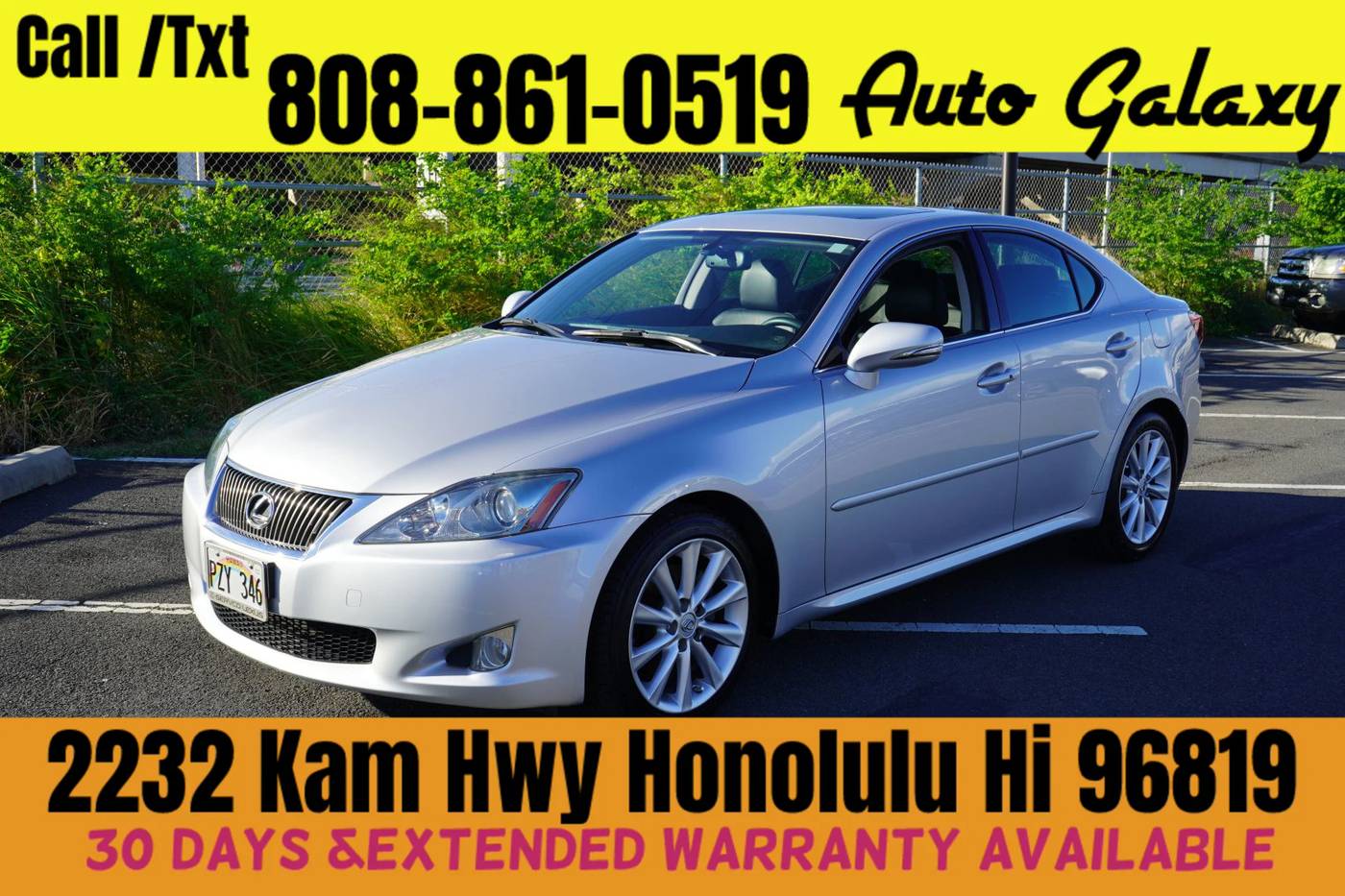 2009 Lexus IS IS 250 — Sedan — 80,989 mi — Honolulu, HI