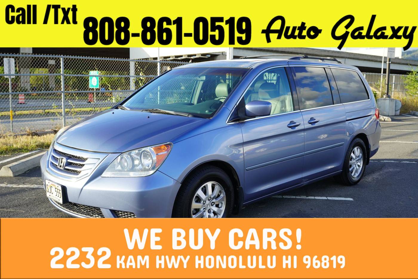 2008 Honda Odyssey EX-L — Minivan — 164,990 mi — Honolulu, HI