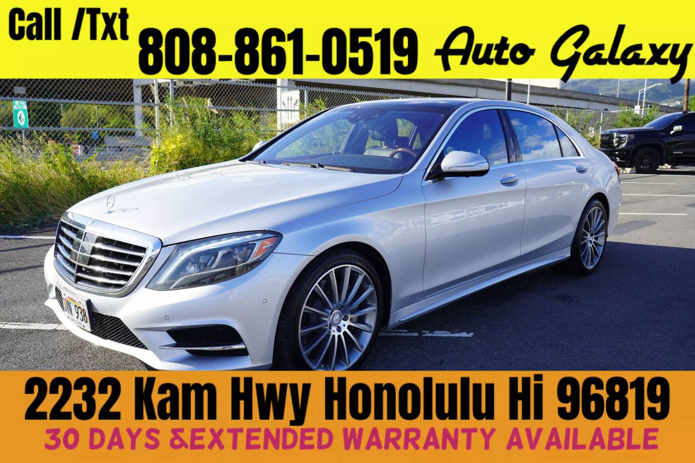 2014 Mercedes-Benz S-Class S 550 — Sedan — 52,341 mi — Honolulu, HI