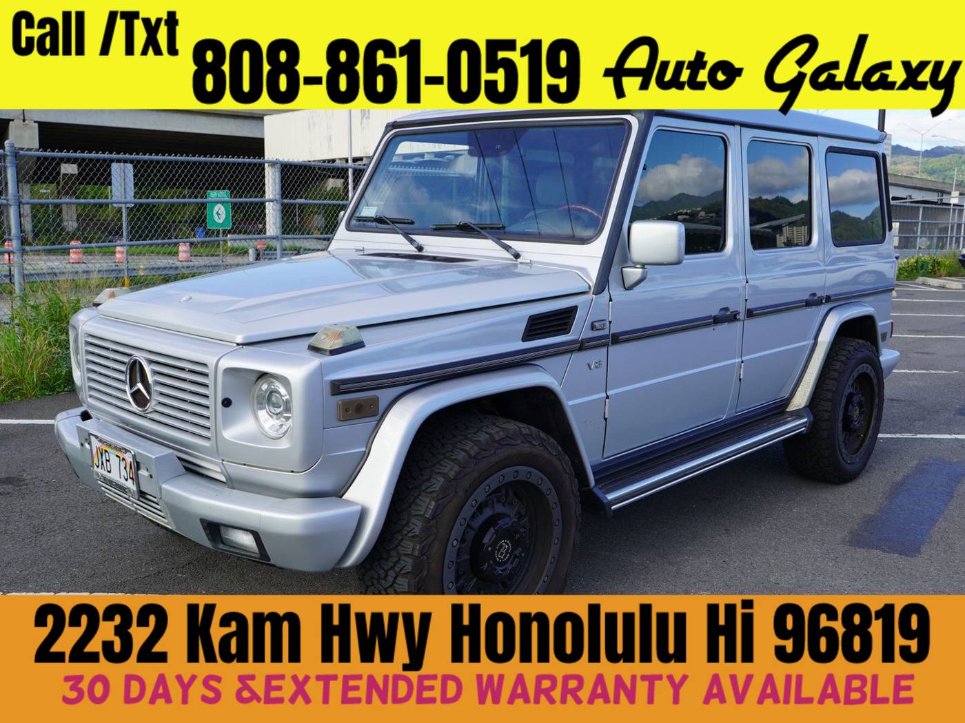 2002 Mercedes-Benz G-Class G 500 — SUV — 66,300 mi — Honolulu, HI