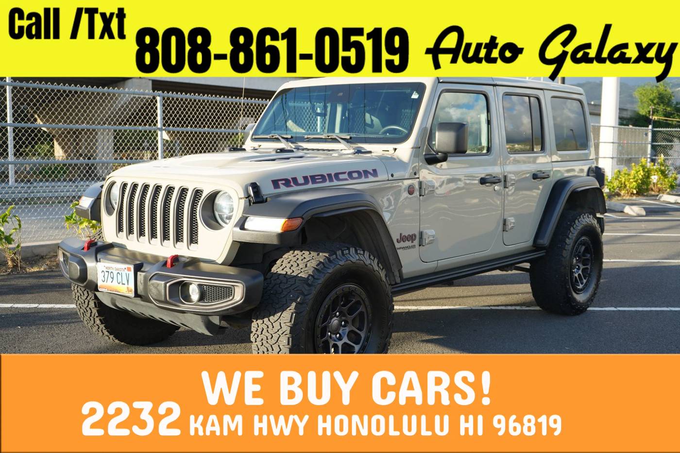 2022 Jeep Wrangler Rubicon — SUV — 35,281 mi — Honolulu, HI