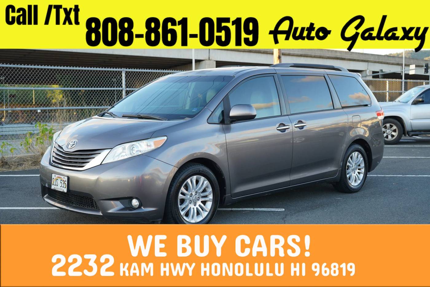 2011 Toyota Sienna XLE — Minivan — 101,398 mi — Honolulu, HI