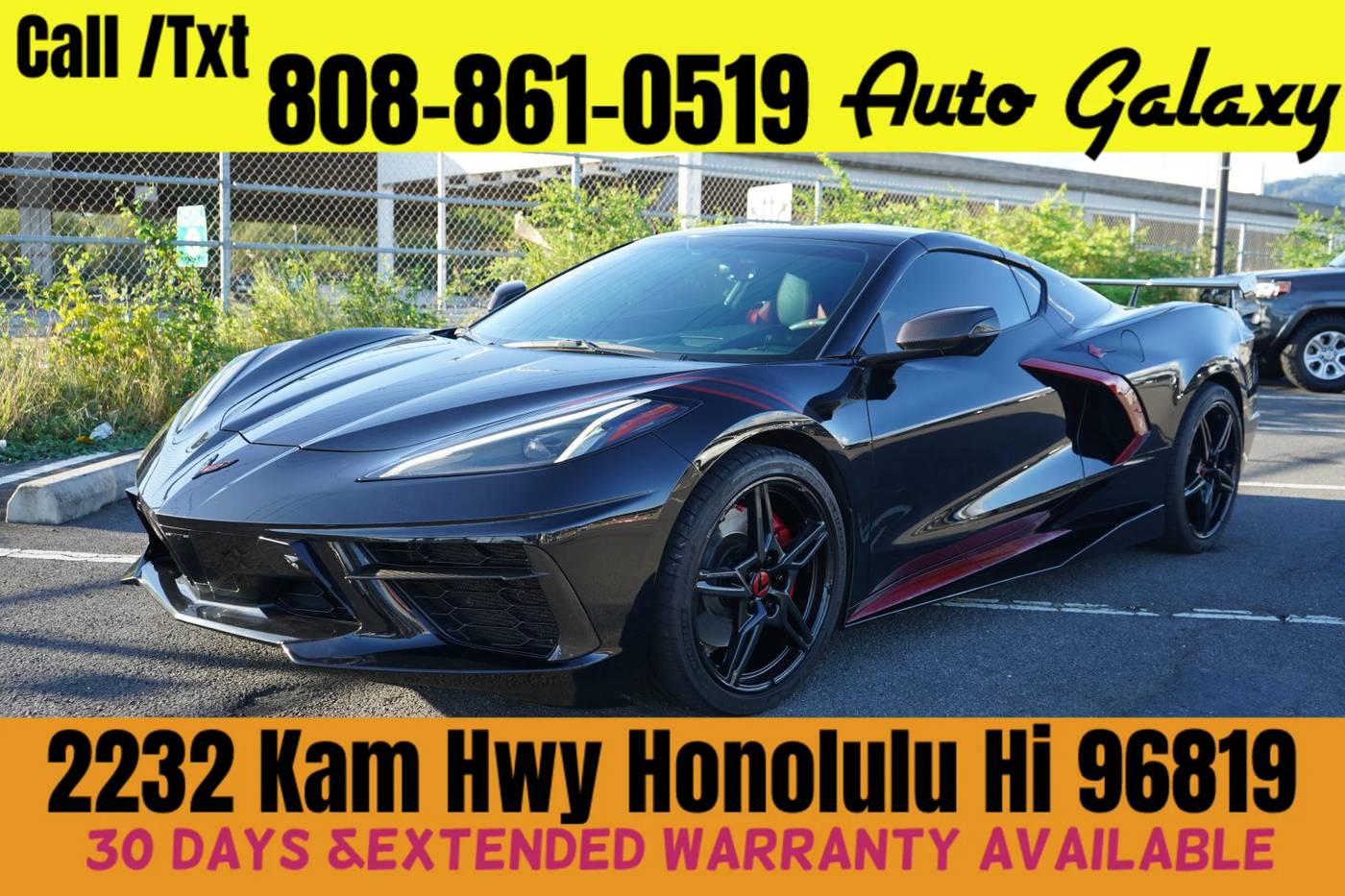 2020 Chevrolet Corvette 3LT — Coupe — 27,559 mi — Honolulu, HI