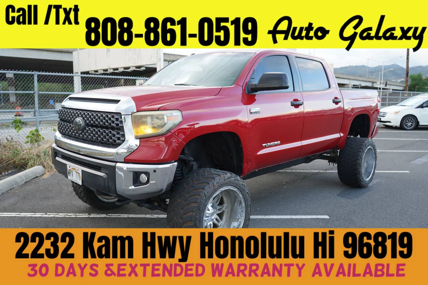 2016 Toyota Tundra SR5 — Pickup Truck — 113,572 mi — Honolulu, HI