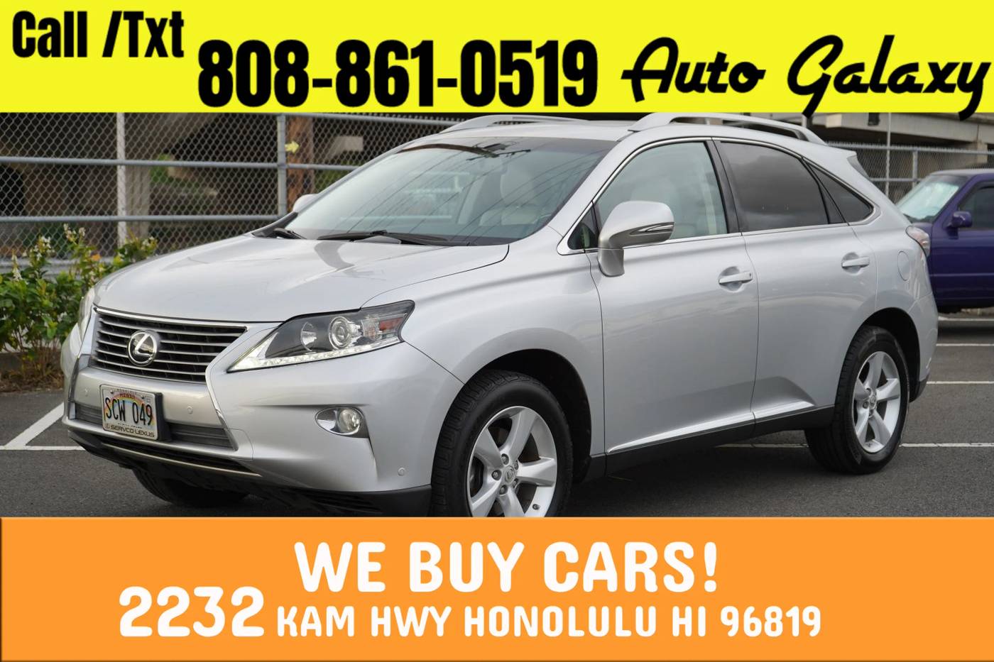 2014 Lexus RX RX 350 — SUV — 69,334 mi — Honolulu, HI