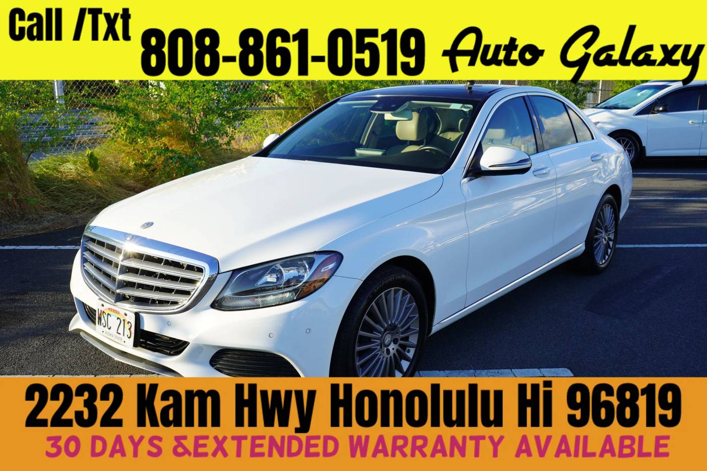 2016 Mercedes-Benz C-Class C 300 — Sedan — 90,609 mi — Honolulu, HI