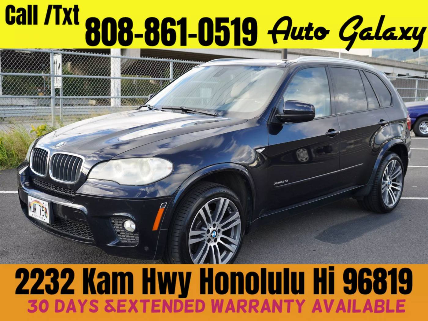 2013 BMW X5 35i — SUV — 133,532 mi — Honolulu, HI