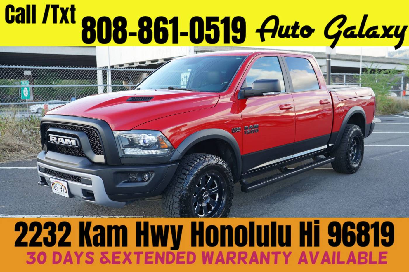 2017 Ram 1500 Rebel — Pickup Truck — 44,918 mi — Honolulu, HI