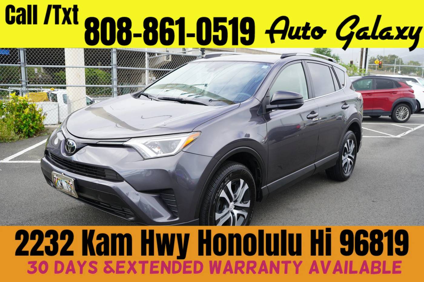 2017 Toyota RAV4 LE — SUV — 69,104 mi — Honolulu, HI