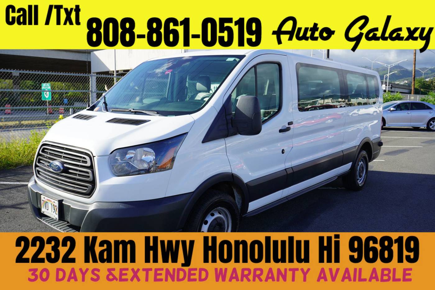 2018 Ford Transit Passenger Wagon T-350 XL — Passenger Van — 130,588 mi — Honolulu, HI