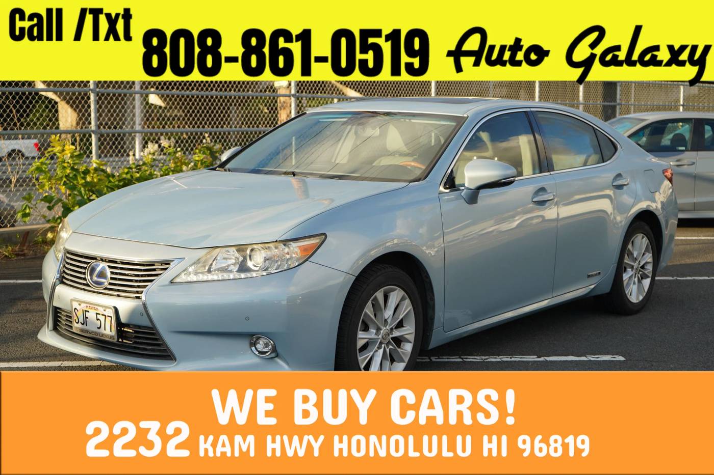 2014 Lexus ES ES 300h — Sedan — 96,709 mi — Honolulu, HI