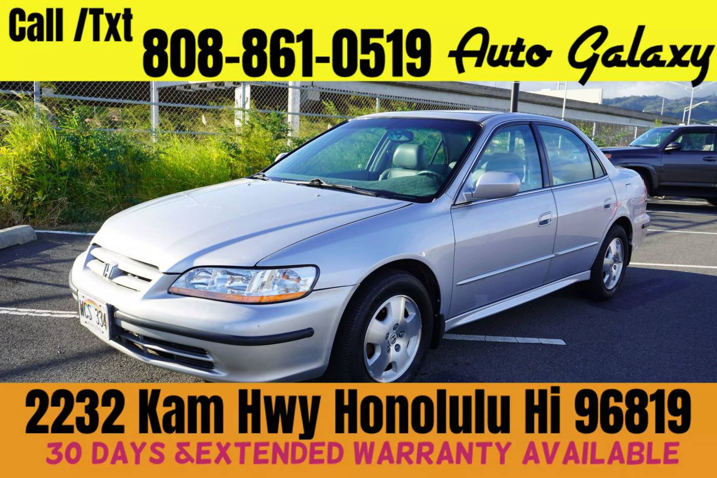 2001 Honda Accord EX V6 — Sedan — 155,347 mi — Honolulu, HI