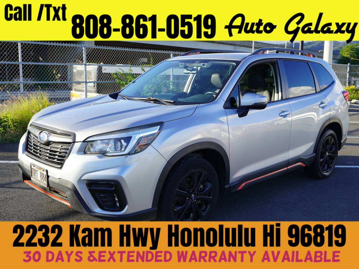 2019 Subaru Forester 2.5i Sport — SUV — 96,999 mi — Honolulu, HI
