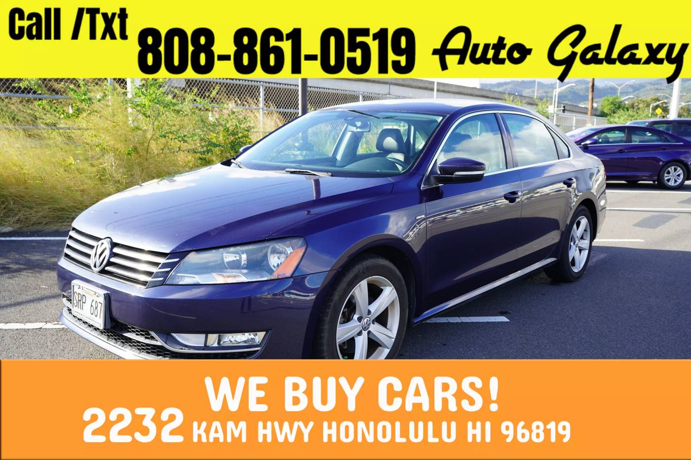 2015 Volkswagen Passat 1.8T Limited Edition — Sedan — 32,955 mi — Honolulu, HI