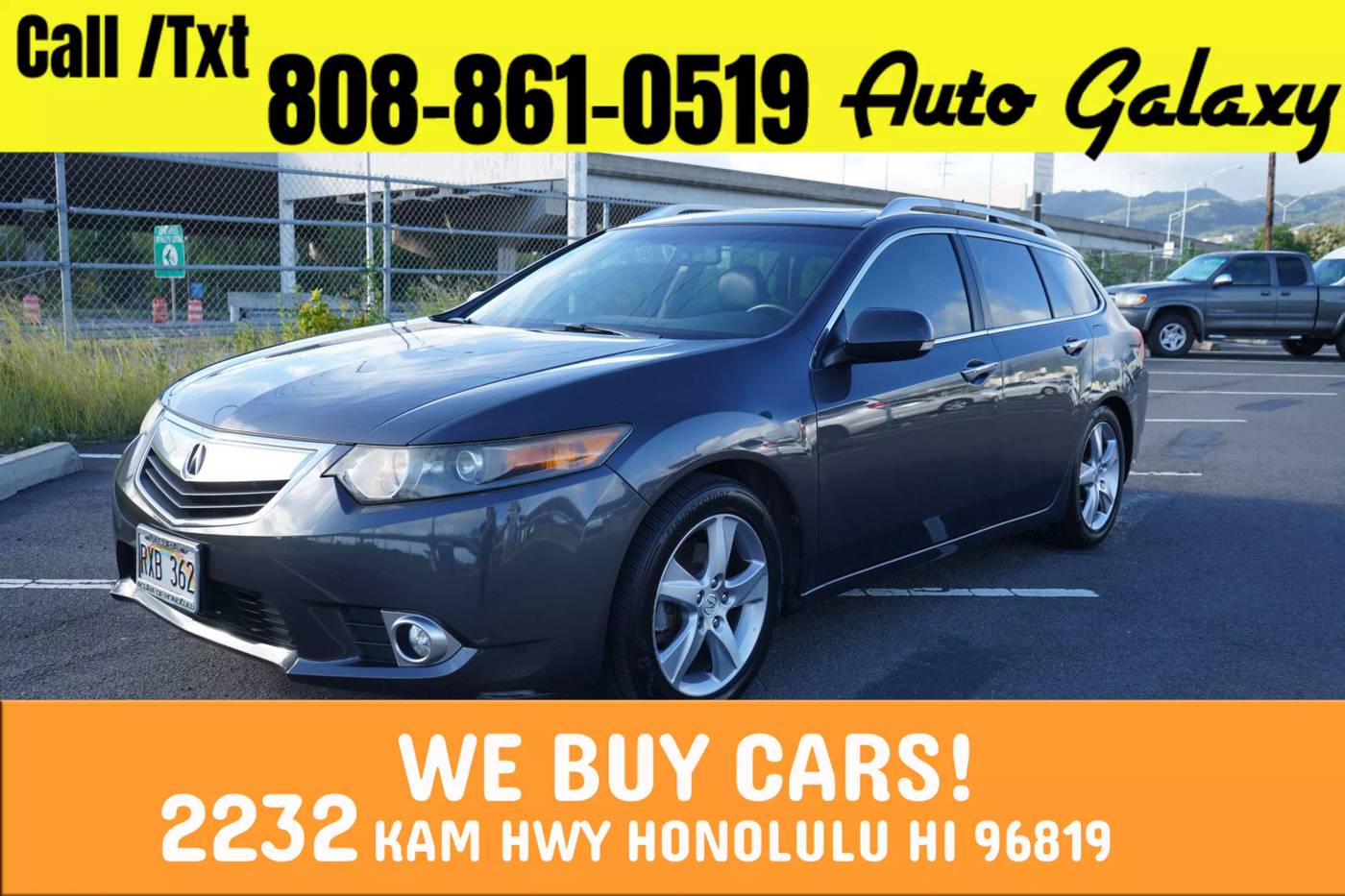2012 Acura TSX Standard — Wagon — 113,522 mi — Honolulu, HI