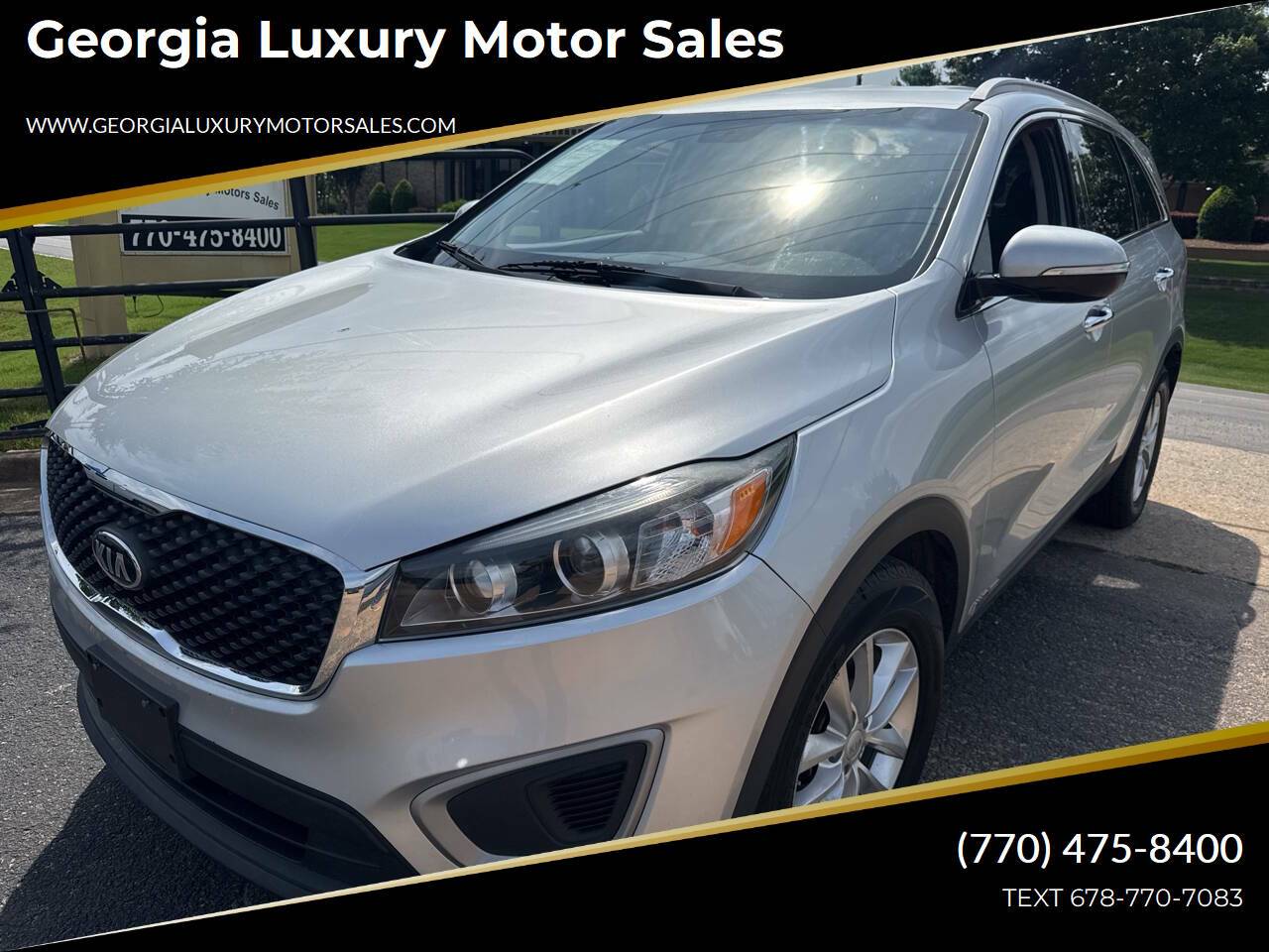 2018 Kia Sorento LX V6 — SUV — 78,981 mi — Cumming, GA