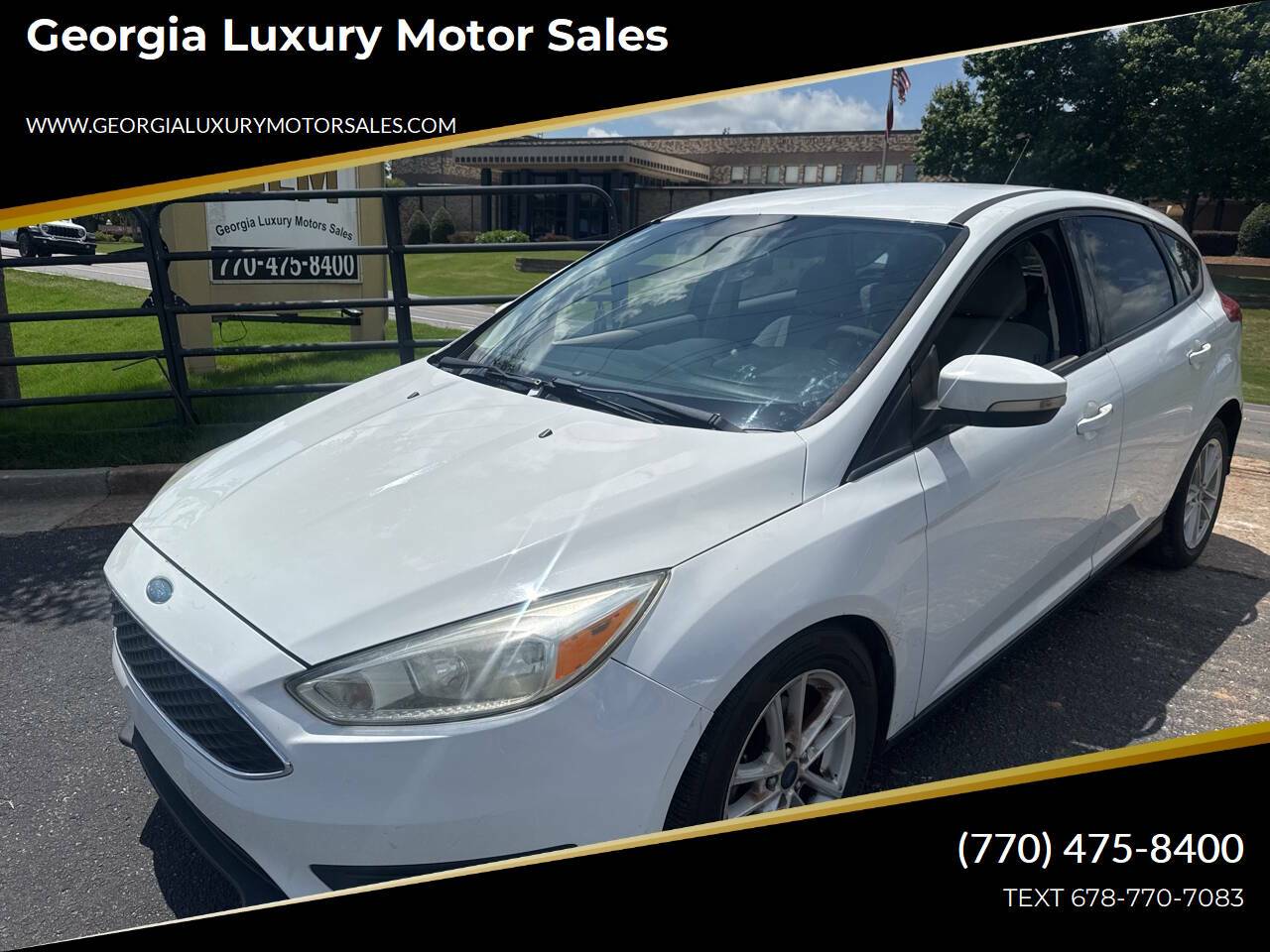 2017 Ford Focus SE — Hatchback — 129,098 mi — Cumming, GA