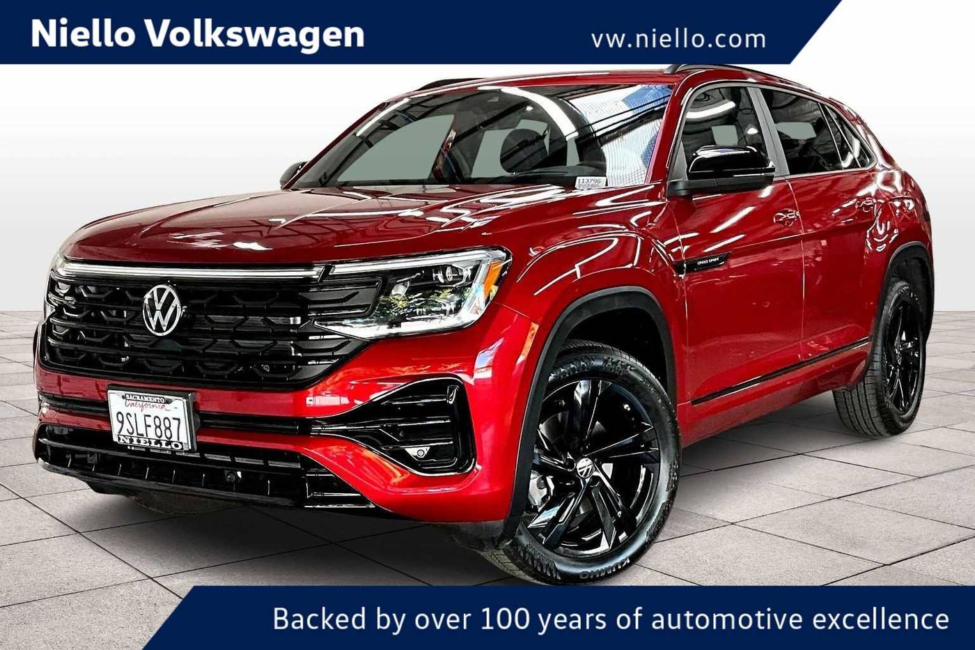 2025 Volkswagen Atlas Cross Sport SEL R-Line Black — SUV — 8,218 mi — Sacramento, CA