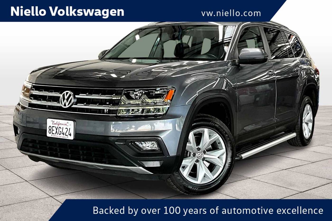 2018 Volkswagen Atlas SE with Technology — SUV — 46,954 mi — Sacramento, CA