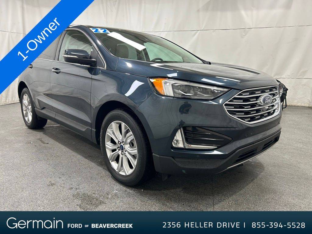 2022 Ford Edge Titanium — SUV — 34,075 mi — Beavercreek, OH