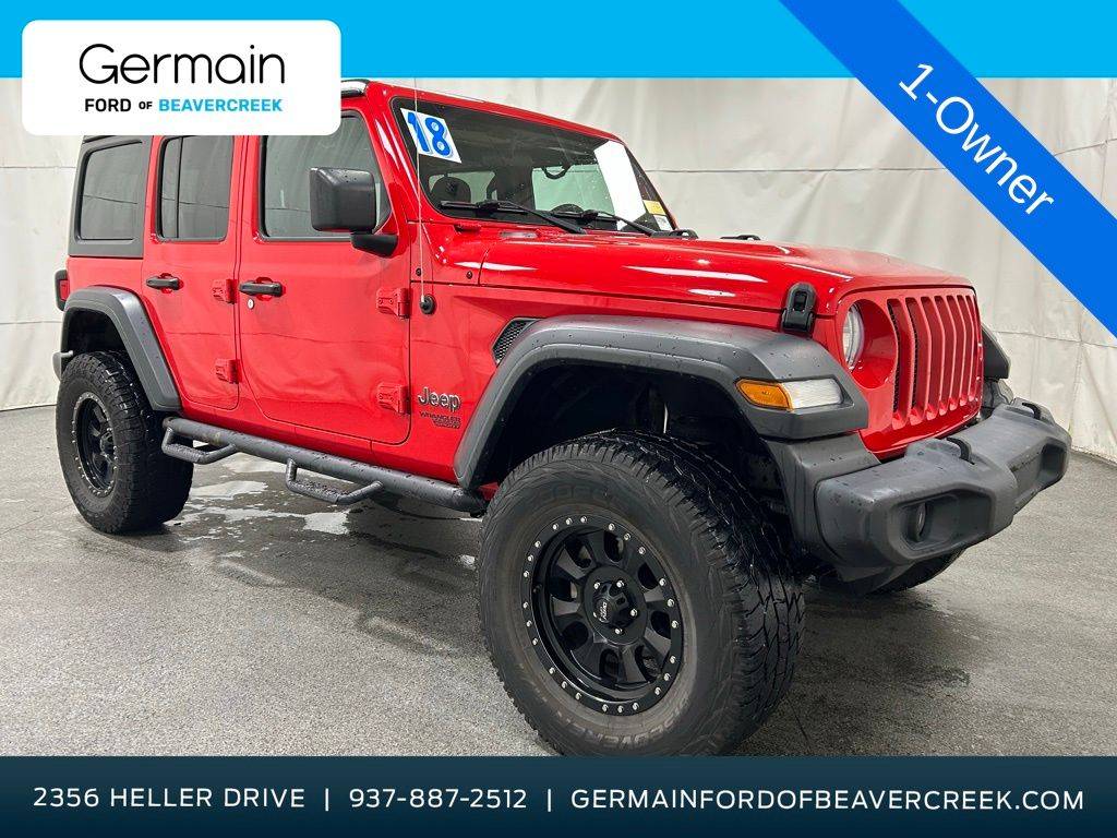 2018 Jeep Wrangler Sport S — SUV — 71,365 mi — Beavercreek, OH