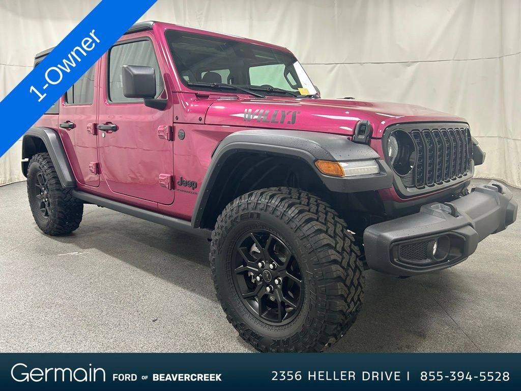 2024 Jeep Wrangler Willys — SUV — 7,115 mi — Beavercreek, OH
