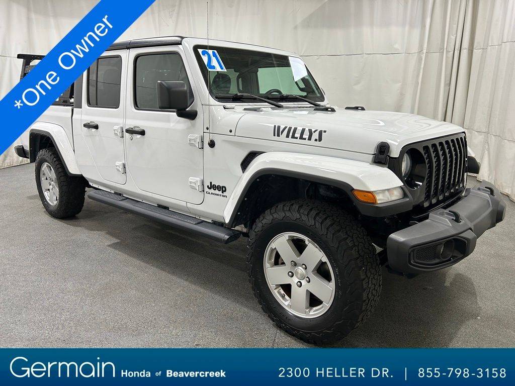 2021 Jeep Gladiator Willys — Pickup Truck — 57,835 mi — Beavercreek, OH