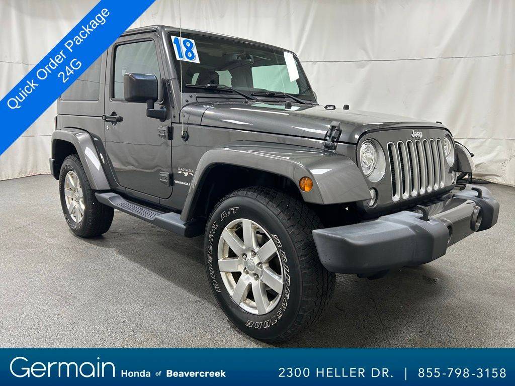 2018 Jeep Wrangler Sahara — SUV — 58,464 mi — Beavercreek, OH