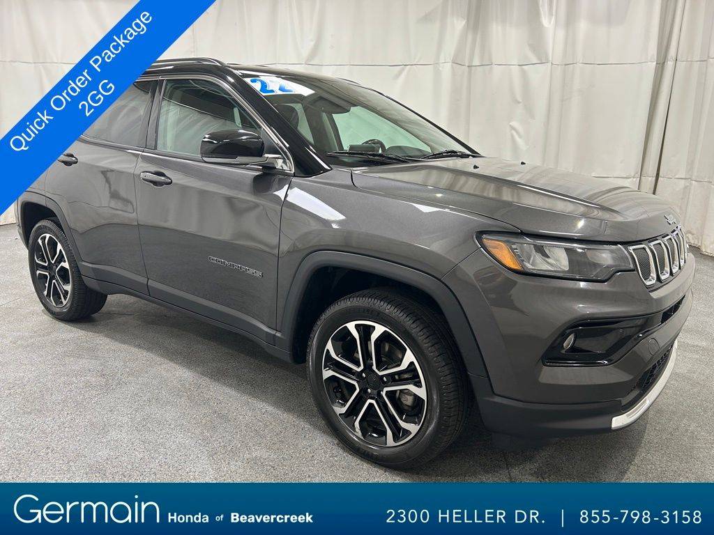 2022 Jeep Compass Limited — SUV — 70,846 mi — Beavercreek, OH