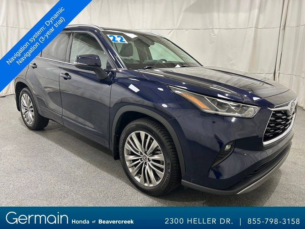 2022 Toyota Highlander Platinum — SUV — 67,058 mi — Beavercreek, OH