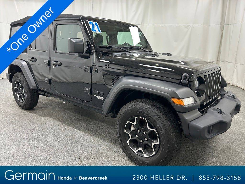 2021 Jeep Wrangler Sport S — SUV — 21,366 mi — Beavercreek, OH