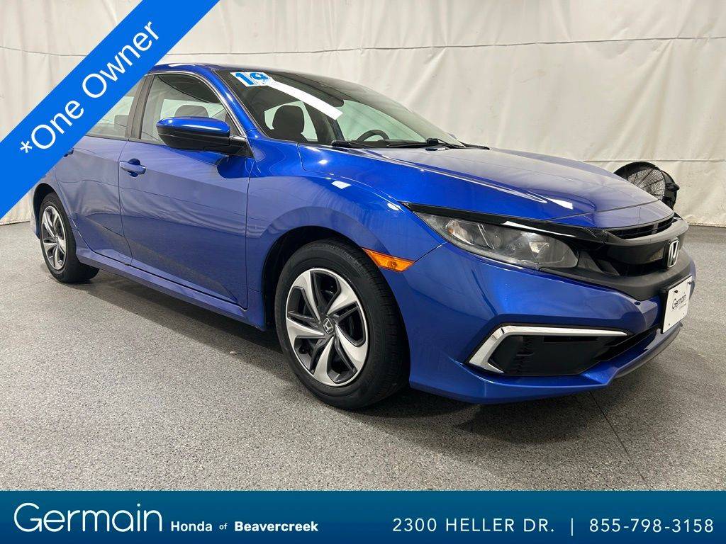 2019 Honda Civic LX — Sedan — 56,495 mi — Beavercreek, OH