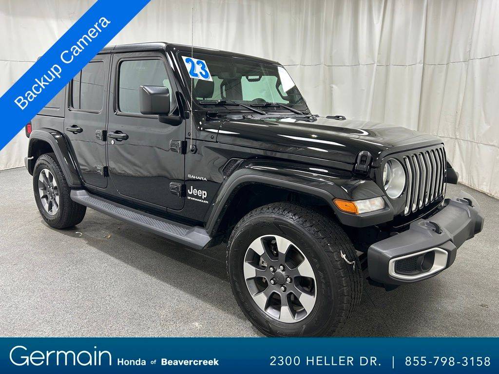 2023 Jeep Wrangler Sahara — SUV — 15,777 mi — Beavercreek, OH