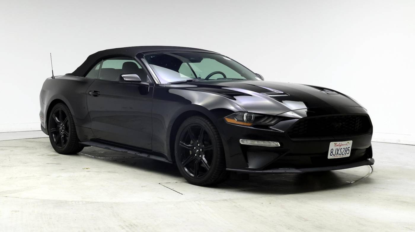 2019 Ford Mustang EcoBoost — Convertible — 18,356 mi — Murietta, CA