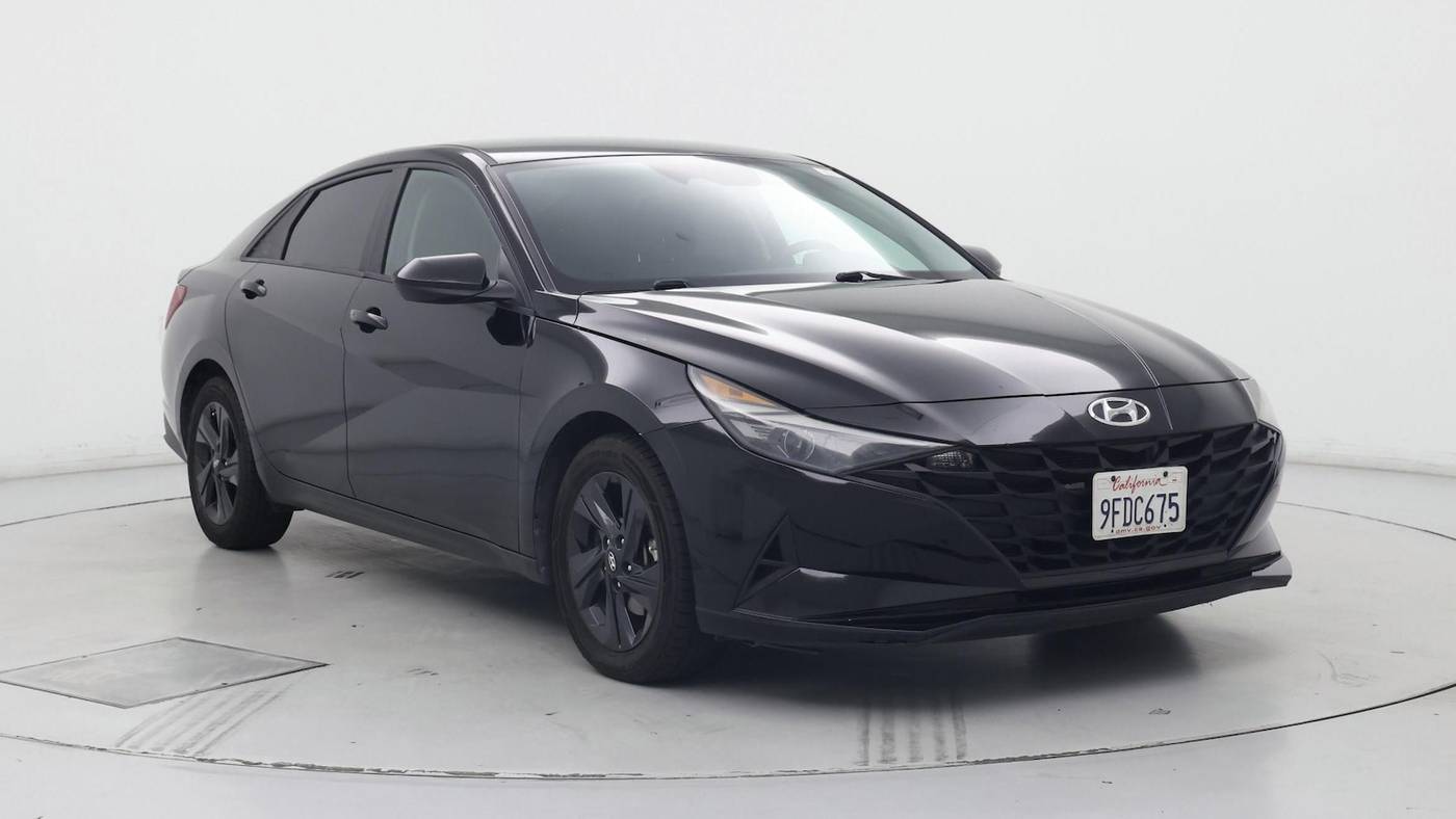 2023 Hyundai Elantra Hybrid Blue — Sedan — 42,684 mi — Murietta, CA