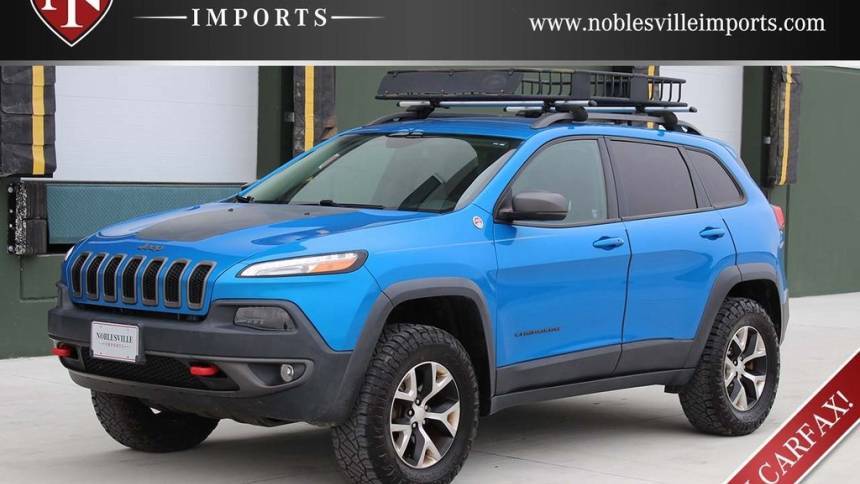 2018 Jeep Cherokee Trailhawk — SUV — 53,705 mi — Noblesville, IN